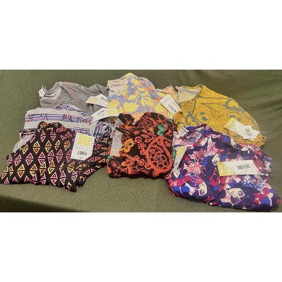 Lularoe Bundle Lot Of 7 Size XXS Irma Tops Shirts NWT New Disney - Picture 1 of 4